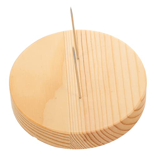 MUSISALY Wooden Clay Doll Base Stand Toy Display Stand Doll Support Rack Figurine Display Base