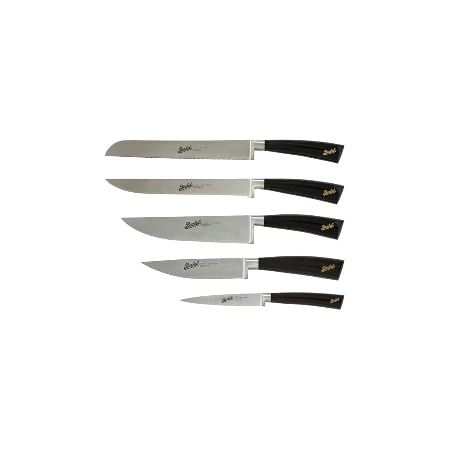 Berkel-Elegance-Sense-Black-5-pc-Knife-BlockBlack-Knife-Block-5-Set-of-Knives-IncludedSet-of-knives-for-different-usesDesigned-so-that-you-always-have-the-perfect-knifeElegant-Knife-Block Berkel Elegance Sense Black 5 pc Knife Block/Black Knife Block / 5 Set of Knives Included/Set of knives for different uses/Designed so that you always have the perfect knife/Elegant Knife Block