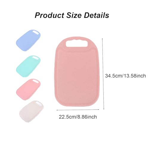 Set de 3 Tablas de Cortar Pequeñas Rectangulares de Plástico miniatura 2