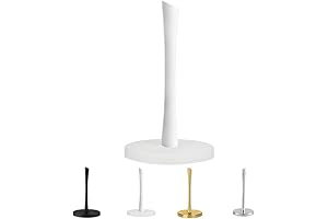 White Paper Towel Holder Countertop: Keep Your Kitchen Tidy with Sleek and Functional Storage