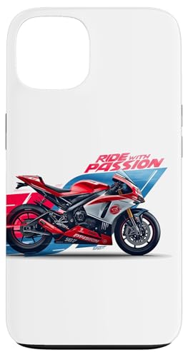 Ride With Passion Ultimate Biker ���[�^�[�T�C�N�����C�_�[T�V���c �X�}�z�P�[�X iPhone 13 �p