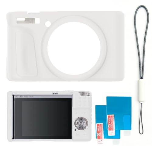 Funda de silicona para Canon PowerShot SX740/SX730 HS blanca miniatura 7