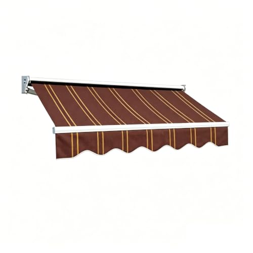 Toile pour auvent extérieur rétractable 6x2m de haute qualité et durable