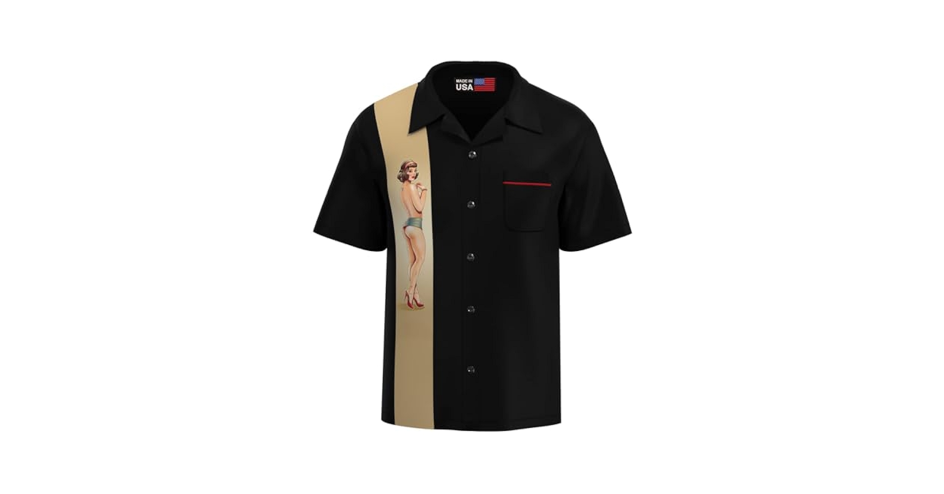 トップス MADE IN USA vintage bowling shirt Amazon.com: Short Sleeve Vintage Bowling Shirts for Men