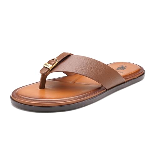Image of U.S. POLO ASSN. Men's Leather Slipper