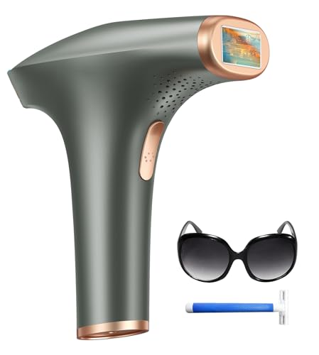 Haarlosy IPL Geräte Haarentfernung Laser - Schmerzfreie Haarentfernungsgerät mit 3 Erweiterte Funktionen HR/SC/RA, 9 Stufen, 999,900 Blitzen zu Hause für Frauen, Männer, Achseln, Bikini, Beine, Körper Haarlosy IPL Geräte Haarentfernung Laser - Schmerzfreie Haarentfernungsgerät mit 3 Erweiterte Funktionen HR/SC/RA, 9 Stufen, 999,900 Blitzen zu Hause für Frauen, Männer, Achseln, Bikini, Beine, Körper