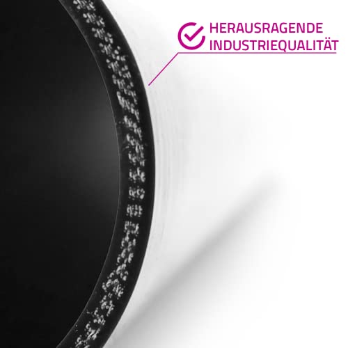 Arco de silicona de 135° NovaNox manguera negra de 51 mm de diámetro interior 7