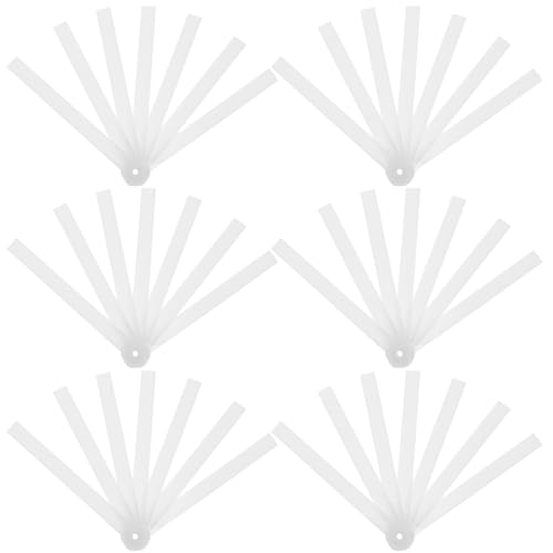 HOOTNEE DIY Japanese Fan Frame 10pcs Folding Paper Fan Handle Craft Kit for Ancient Making