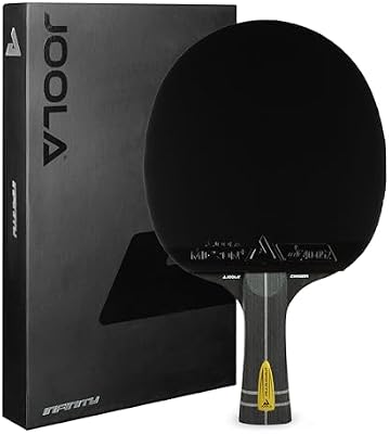 JOOLA Raqueta de Tenis de Mesa Infinity Carbon, Raqueta de Tenis de Mesa de competición Profesional aprobada por la ITTF