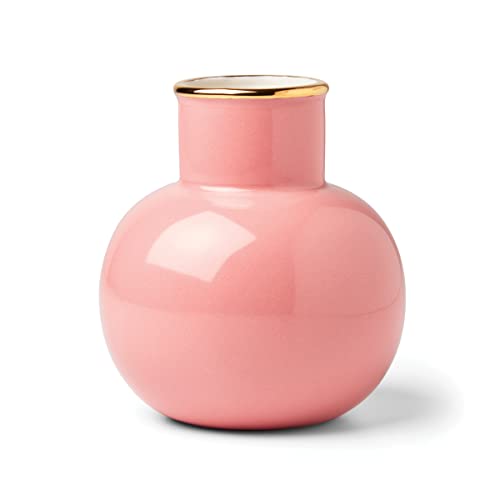 Kate Spade New York Pink Make It Pop Small Vase, 0.68, 1 count