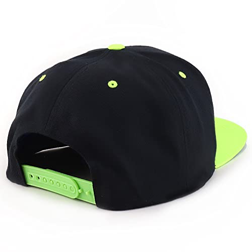 Image of Oversize XXL Structured Blank Flatbill Snapback Cap