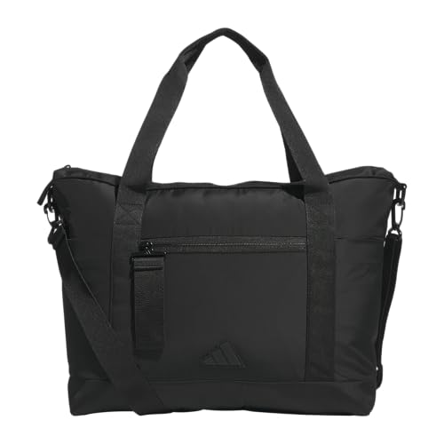 adidas Bolsa feminina All Me, bolsa transversal grande com alça de ombro, Preto/3.0, OSFA, Bolsa feminina All Me, bolsa transversal grande com alça de ombro