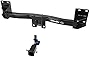 Draw-Tite Hidden Hitch 76903, Completely Hidden Trailer Hitch, 2 in. Removable Receiver, Black, Compatible with 2007 – 2018 BMW X5