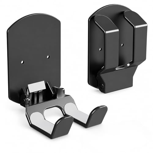 Image of BendJoy Headphone Stand for Desk, No Drill Sticky Headset Hook, Wall Mount Headphone Holder for AirPods Max and All Headphones, PC Gaming Accessories for Student Dorm and Computer Setup