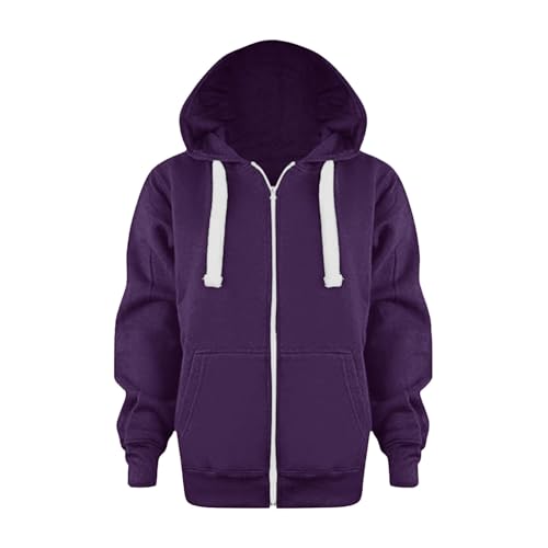 Boys Hoodie Cozy Soft Fleece Zip Up Hoodie Sweatshirt for Girls Youth Solid Jacket Coat for Fall Winter3