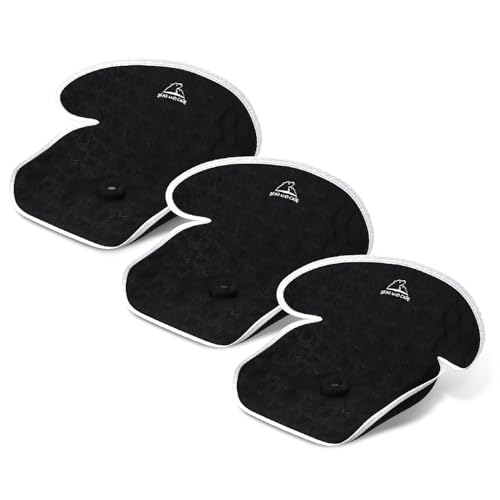 Image of Bear and Care - Piddle Pads - Strollers, Bouncers & Car Seat Pad, Waterproof & Machine-Washable Cover on Car Potty for Toddler Toilet Training (Black, Pack of 3)