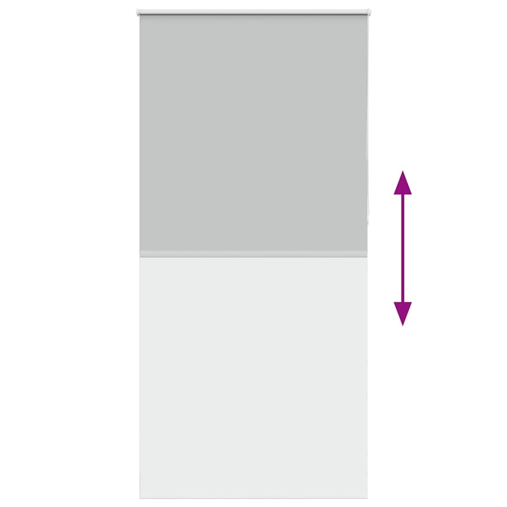 Verdunkelungsrollo, 110,7 cm, Polyester | Wandmontage oder ohne Bohren, höhenverstellbar, Kindersicherung, für Zuhause und Büro