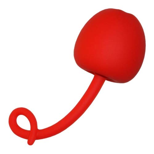 Liebeskugel Silikon Apfel Rot : Vaginal Lust-Kugel - Ideal zum Training gegen Beckenbodenschwäche
