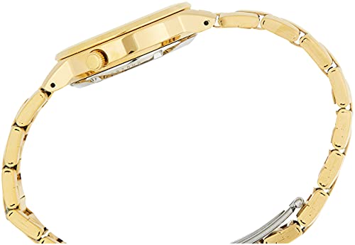 Image of Seiko Men's SNKA10 5 Automatic Gold Dial Gold-Tone Stainless Steel Watch