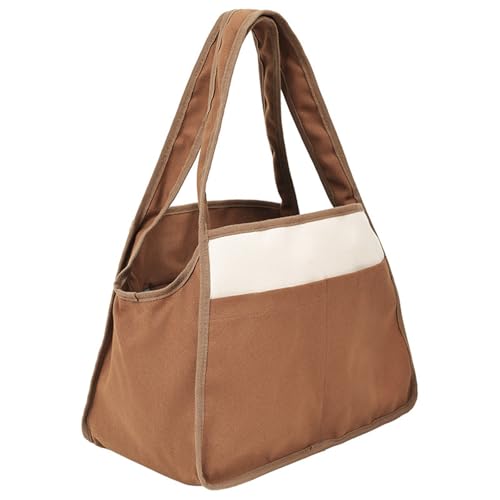 Bolsa transportadora para gatos, para viajes, hombro suave, gran capacidad, para salir de mascotas, para gatos pequeños, perros, bolsa de transporte