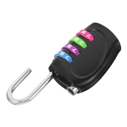 Unomor 4- Combination Padlock Weatherproof Sports Security Lock for Gym Locker Outdoor Gate Hasp Lockers