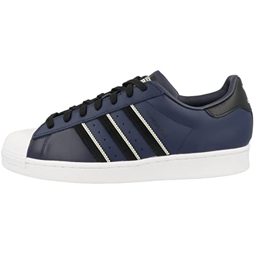 adidas Baskets basses Superstar pour homme, Night Indigo Core Black Core White Hq2210, 43 1/3 EU