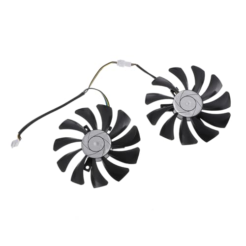 1Pair Durable Video Fan for Graphics Card Cooling Cooler Replacement for Cooling for Your GPU