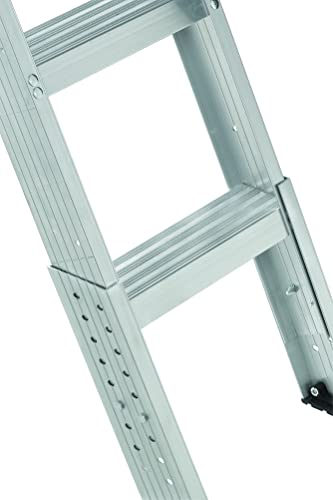 LITE 10-foot Aluminium Attic Ladder 54"W x 22.5"H (Rough Opening), 375-Pound Load Capacity, Type IAA, AA2211