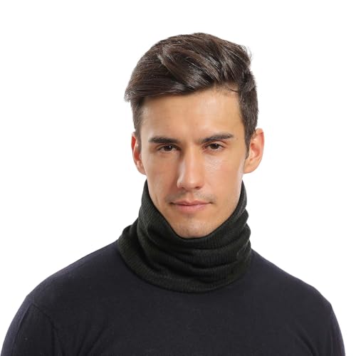 Winter Neck Warmer For Women Men Fleece Lined Thick Neck Gaiter Face Scarf Mask2