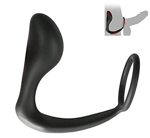 Juguetes de Anillo Masculino Relajación con Masajeador Remoto, Recargable por USB, Múltiple Modos de Vibración para Mujeres,para Hombres Hembra Pareja Ring Portátil