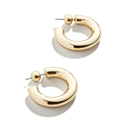 Dalilah Gold Hoop Earrings2