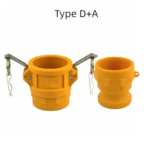 Acoplamiento rápido camlock DN15 a DN50抗腐蚀 PP con bloqueo de levas seguro 3