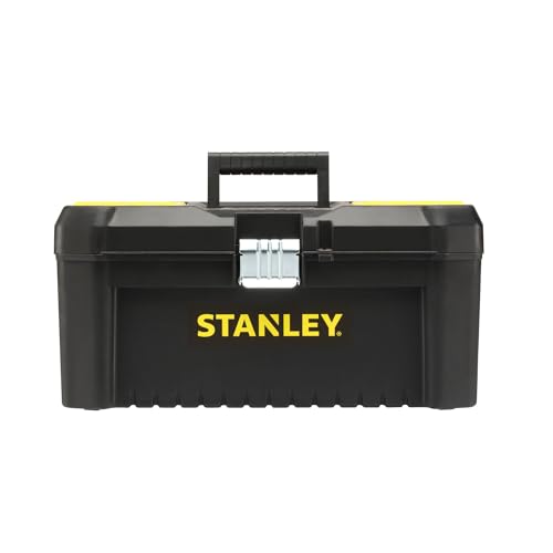 STANLEY Essential Tool Box (16 Zoll), Langlebige Aufbewahrungslösung mit herausnehmbarer Tragetasche und Organisatoren, für die Aufbewahrung von Teilen...