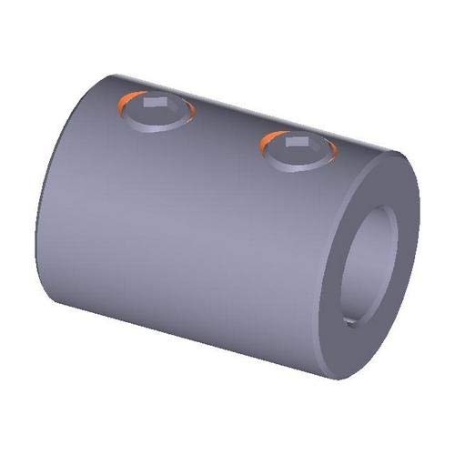 Climax Metal RC-037, RC Set Screw Coupling, Steel, Black Oxide 3/8