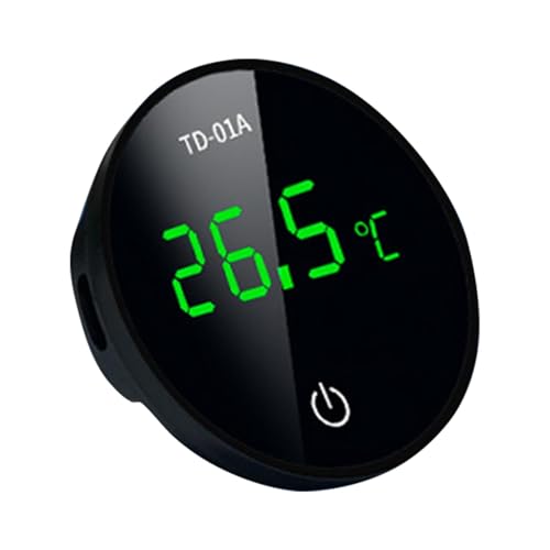 Zynphancer 温度計 センサー LEDディスプレイ 屋外池 浴槽 シャワー 冷蔵庫対応 充電式 セルシウス表示 ワンタッチ操作 大型画面 ナイトビュー機能付き 水槽用