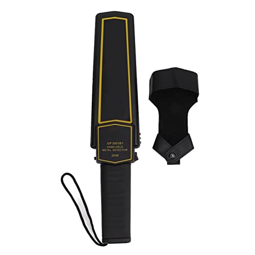 High Sensitivity Handheld Metal Detector Wand for Security Screening Detects Weapons, Knives & Screws 40-Hour Battery & Low Power Consumption Security Scanner