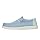 HEYDUDE Wally Stretch Sox - Scarpe Uomo Slip-On - Mocassinio, Cloud Blue/Dawn Blue, 45