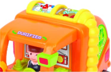 Think Gizmos Spielzeug-Fahrzeug-Set für Kleinkinder - Schiebeauto-Spielzeug für Jungen & Mädchen - Reibungsangetriebene… – Bild 7
