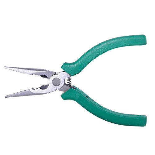 6 Inch Precision Long Reach Needle Nose Pliers with Wire Cutter for Jewelry Making/Bending Wire/Handcraft/PCB Board/Working in Tight Areas by NIDAYE - Image 4