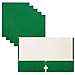 Two Pocket Portfolio Folders, 50-Pack, Green, Letter Size Paper Folders, by Better Office Products, 50 Pieces, Green