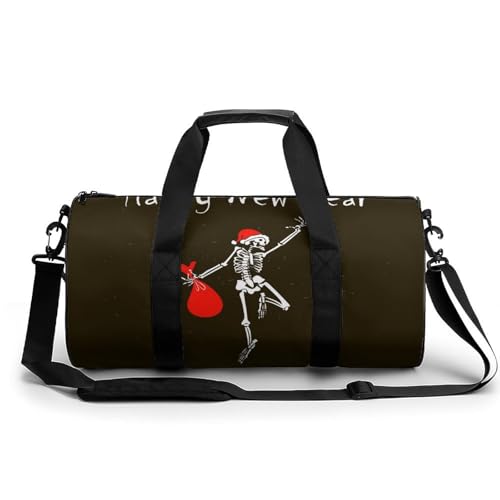 Sac de gym crâne de Noël compact pour ne plus manquer d'espace