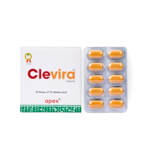 Image of Green Milk Clevira Tablets | Ayurvedic Immune Support Supplement | Supports Immunity During Seasonal Flu & Viral Challenges | Helps Maintain Platelet Balance, Detox & Recovery | Herbal Immune Care Formula | 10x10 Tablets