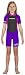Hyperflex Children's ACCESS 2mm Back Zip Spring - (Purple, 8)