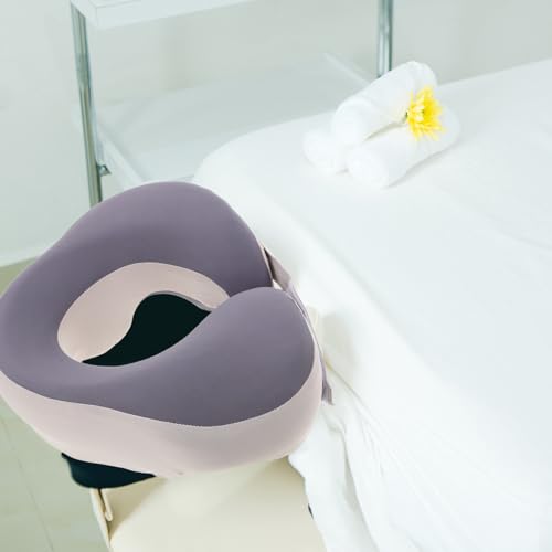 Almohada para masaje facial ergonómica de tejido suave premium 7