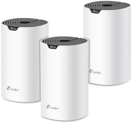 Kit Roteador Wi-Fi 5 Mesh TP-Link Deco S7 Dual-Band AC1900 – 3 un...