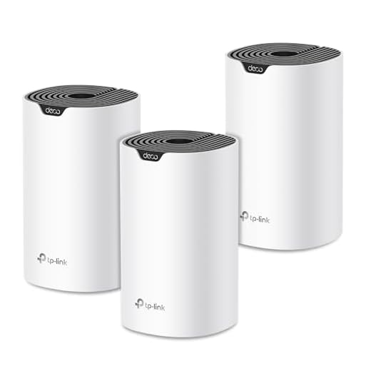 Kit Roteador Wi-Fi 5 Mesh TP-Link Deco S7 Dual-Band AC1900 – 3 unidades