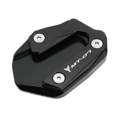 Support latéral béquille moto MT 07 extension alu CNC premium