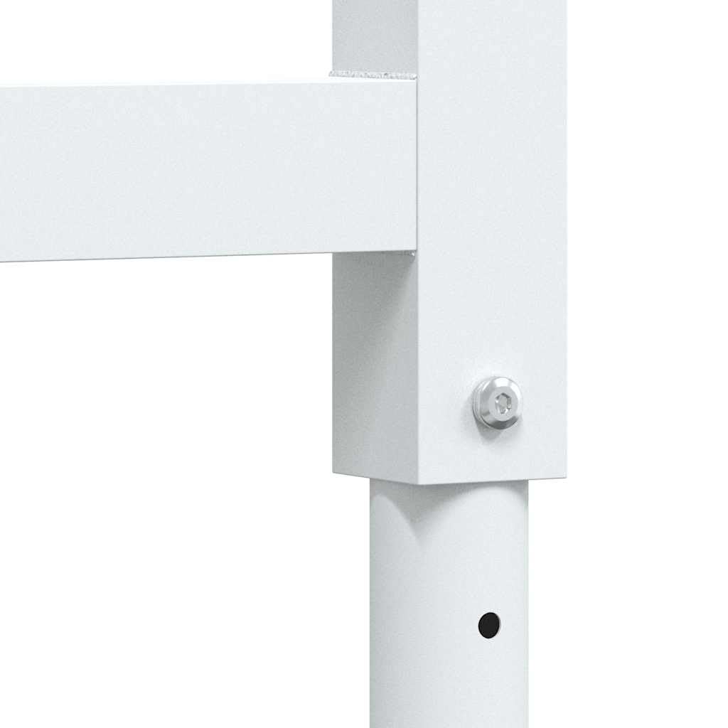 Banco de trabajo marrón claro de madera de roble maciza, 80 x 60 x (71,5 – 98) cm con estructura de metal pulverizado, altura regulable para taller, garaje, sala de ocio y bricolaje