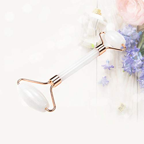 Massageador de Jade Jade Portátil para Massagem Facial Face Eye Neck Beauty Roller Anti Envelhecimen