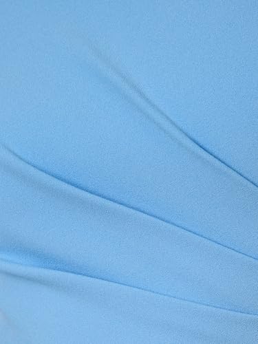 Image of Adrianna Papell Ruffle Crepe Halter Gown
